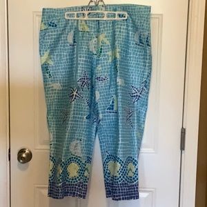 Ocean/Beach capris